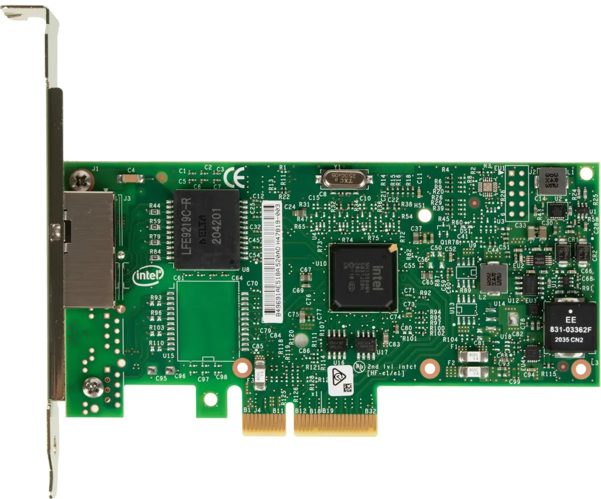 I350-T2 LP Intel I350-T2 Dual-Port 1GB RJ-45 PCI-E Adapter Low Profile