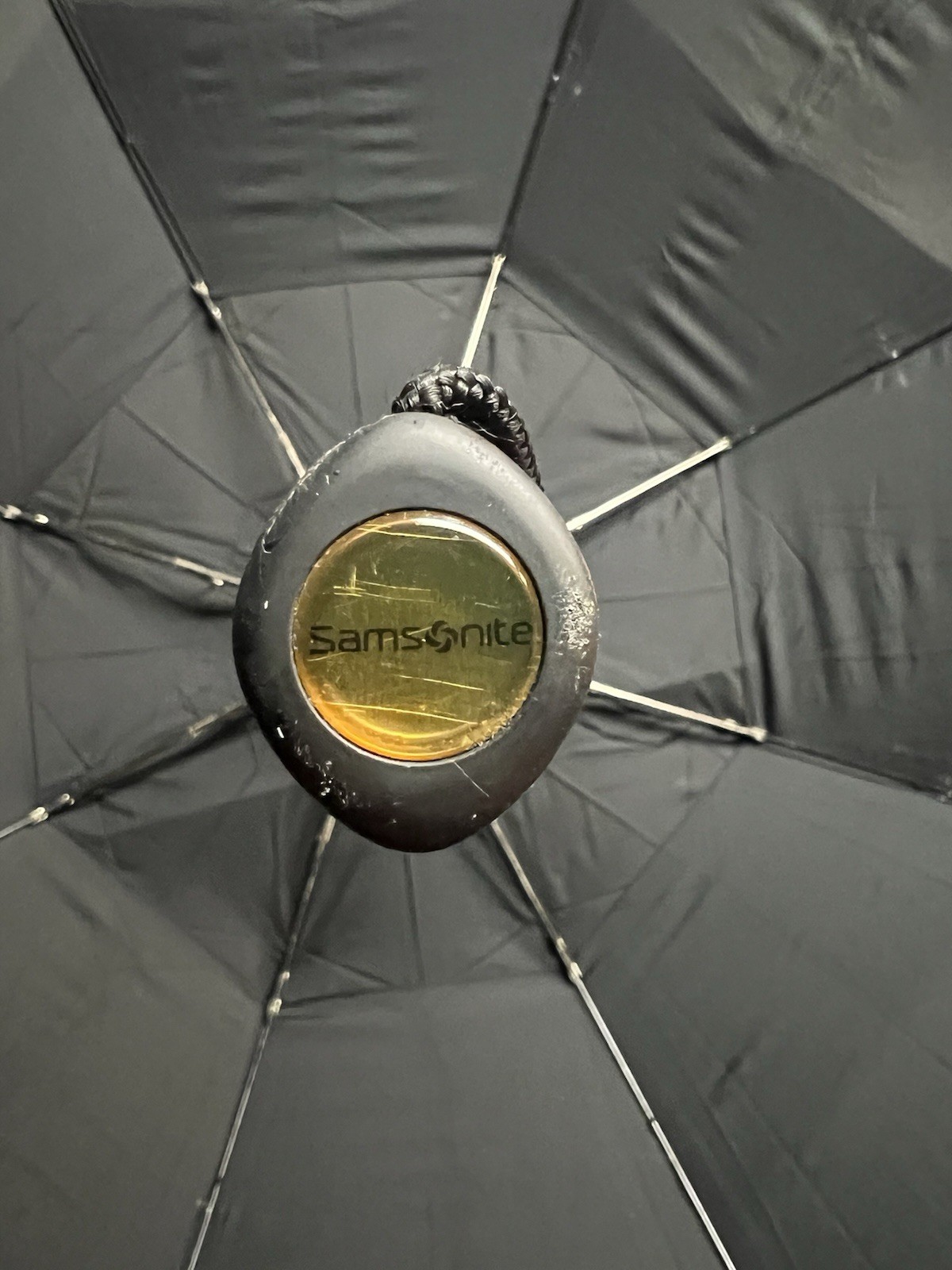 Samsonite Black Compact/Folding Umbrella