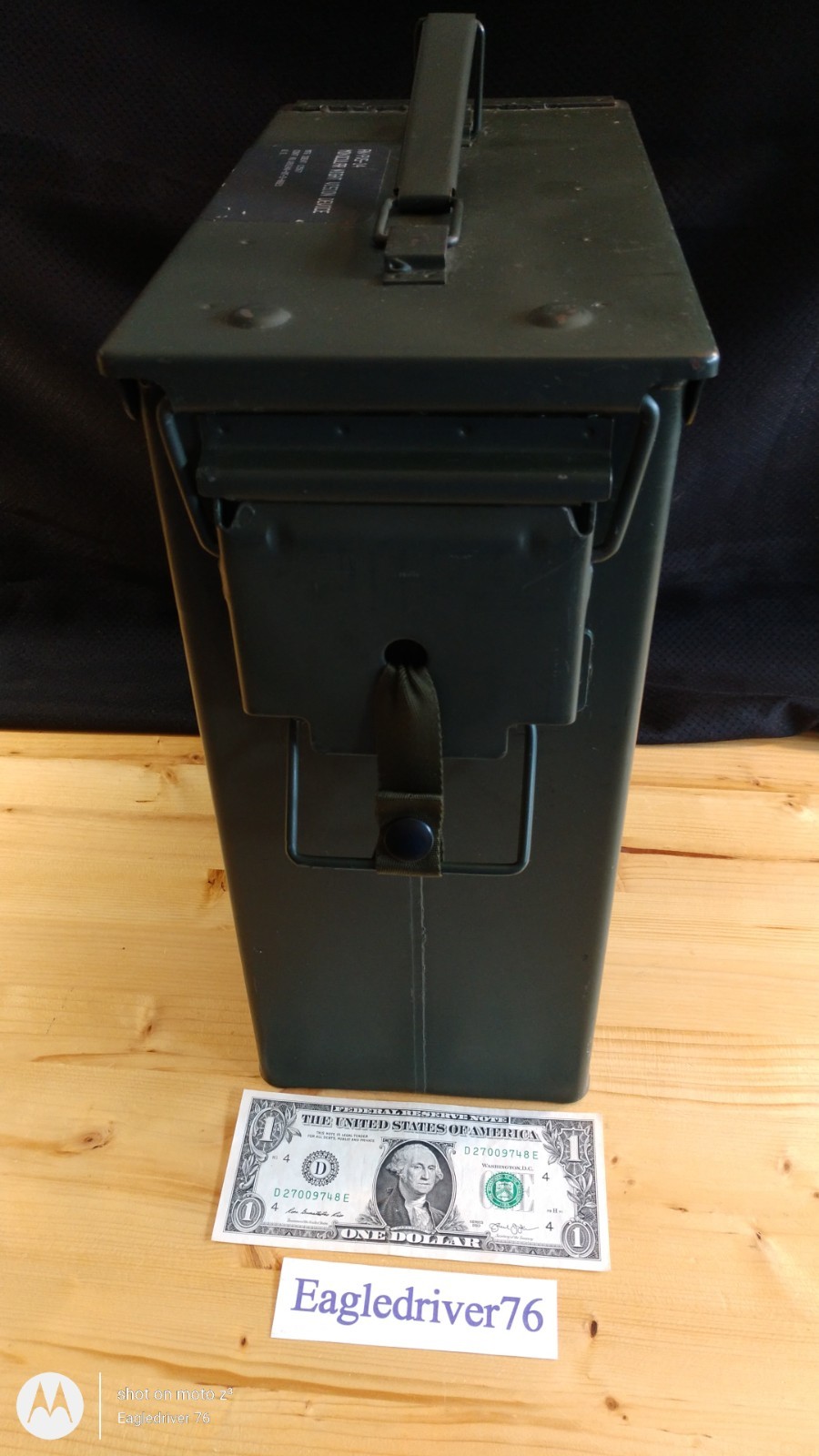 Military Shipping Container, Foam Insulated