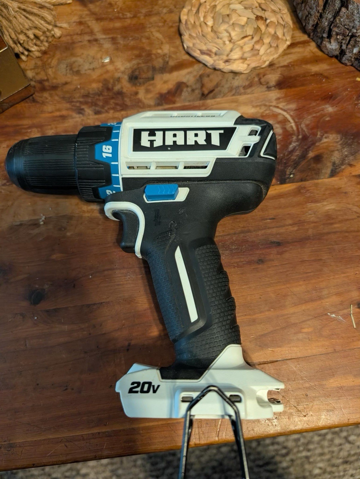 HART 20V Brushless Drill & Impact Driver Combo Kit 2 Batteries, Charger, & Bits