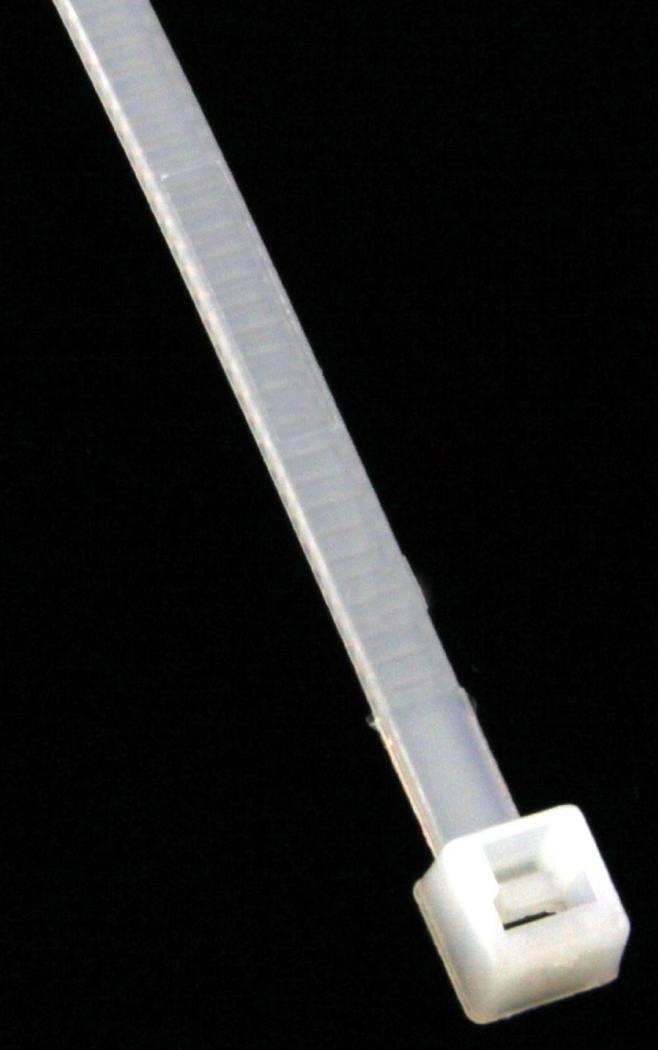 14.8", 50 lb. White Cable Ties - (pack of 100)