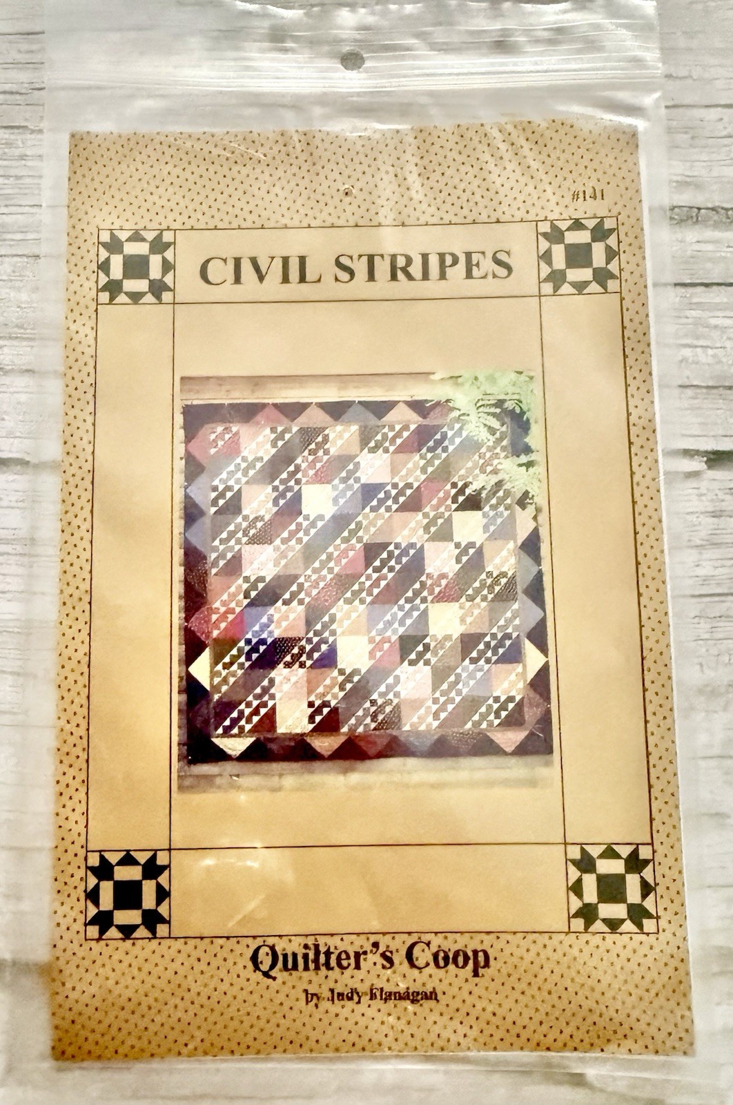 New Civil Stripes Quilt Pattern by Judy Flanagan Quilter Coop