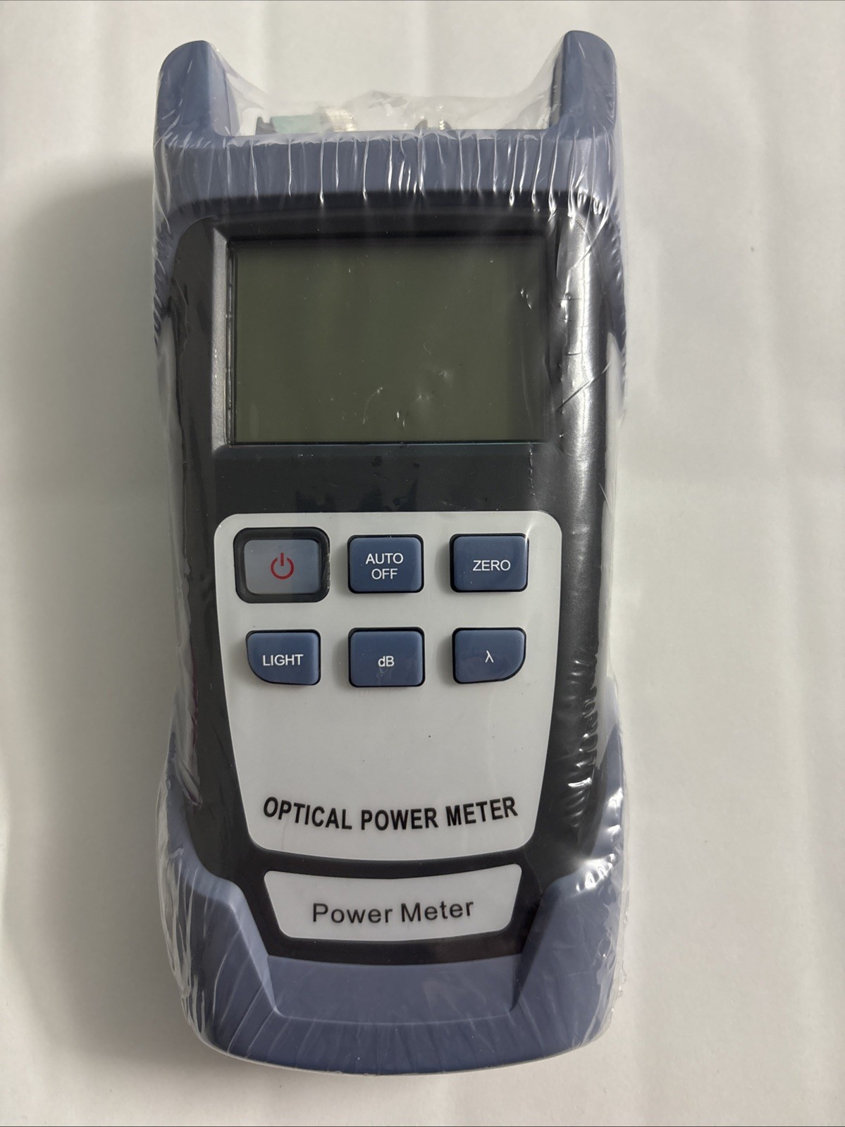 Optical Power Meter Handheld Fiber Optic Tester dB dBm λ Light Meter