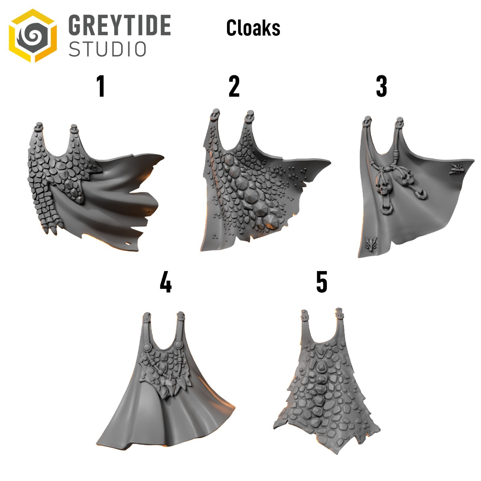 GreyTide Anvil Wardens Upgrade Kit | 100+ Custom Bits | Helmets Weapons Armor