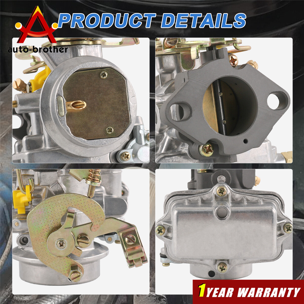 1 Barrel 1904 Carburetor For Ford 1957 1960 1962 144 170 200 223 6-Cyl
