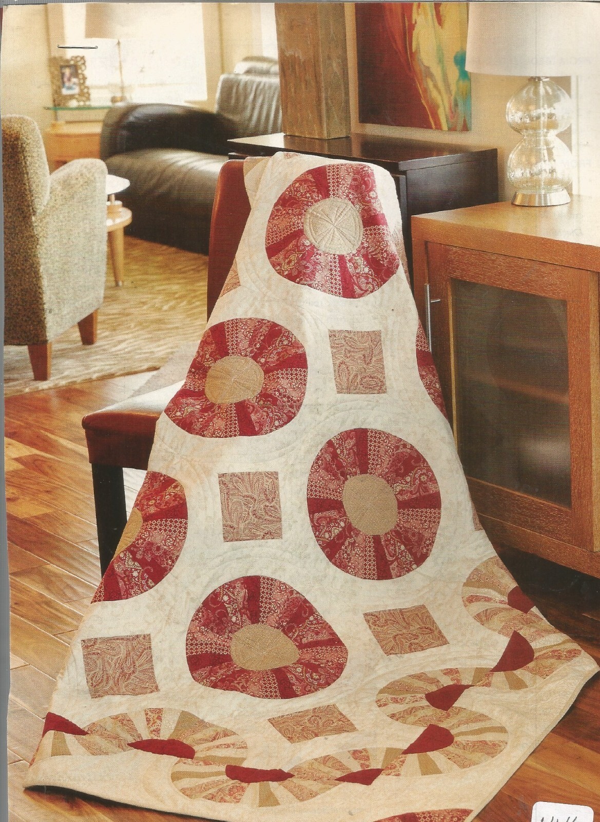 E0680  ROUGE ROUNDABOUT   QUILT PATTERN/INSTRUCTIONS