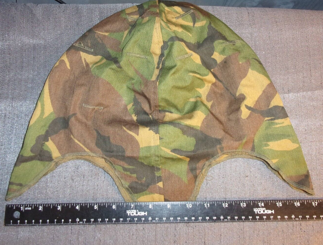 NEW Netherlands DUTCH Army Woodland BDU Camo KL Combat Helmet Cover Dated 1990s