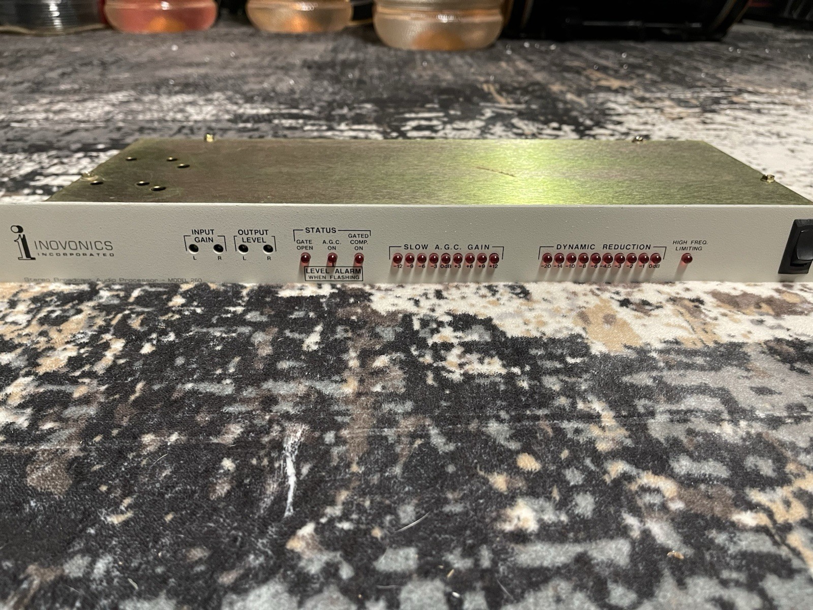 Inovonics Incorporated Stereo Broadcast Audio Processor Model 260