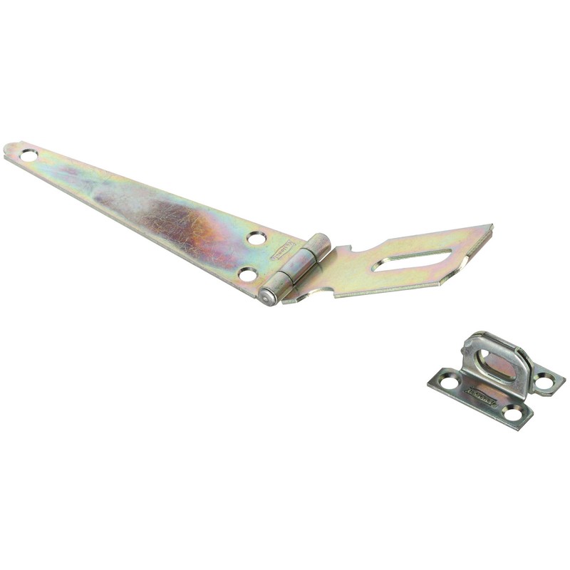 National Hardware N129-668 Zinc Plated Hot Rolled Steel Hinge Hasp 6 in.