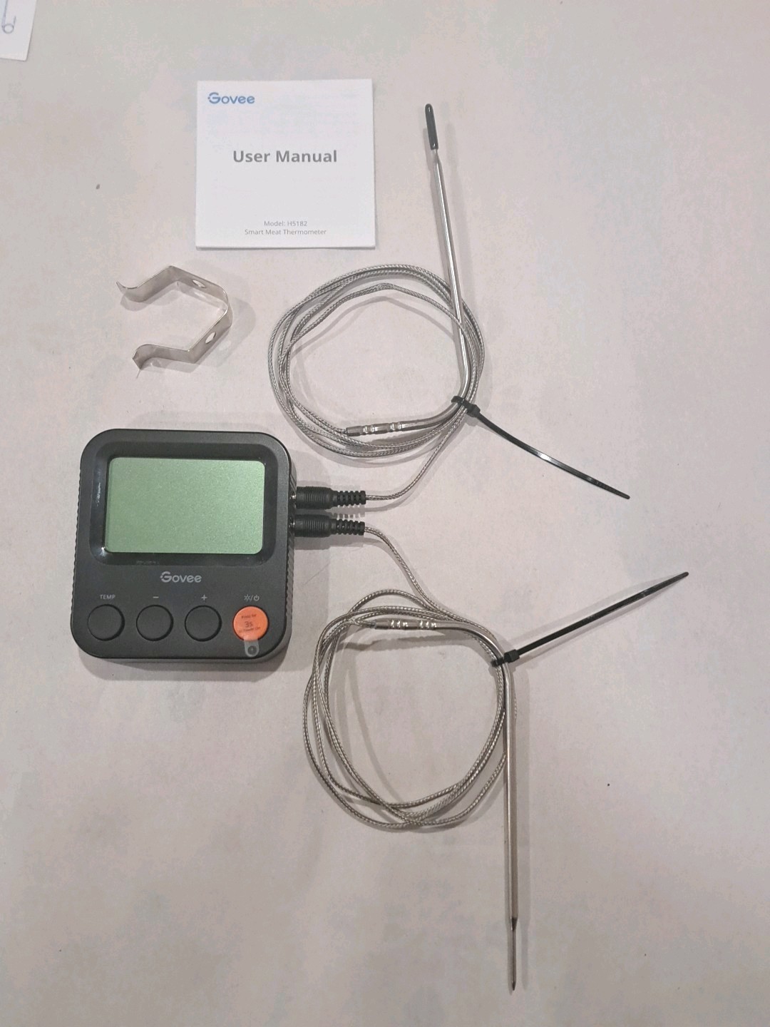 Govee Wireless Control Smart Meat Thermometer New Open Box