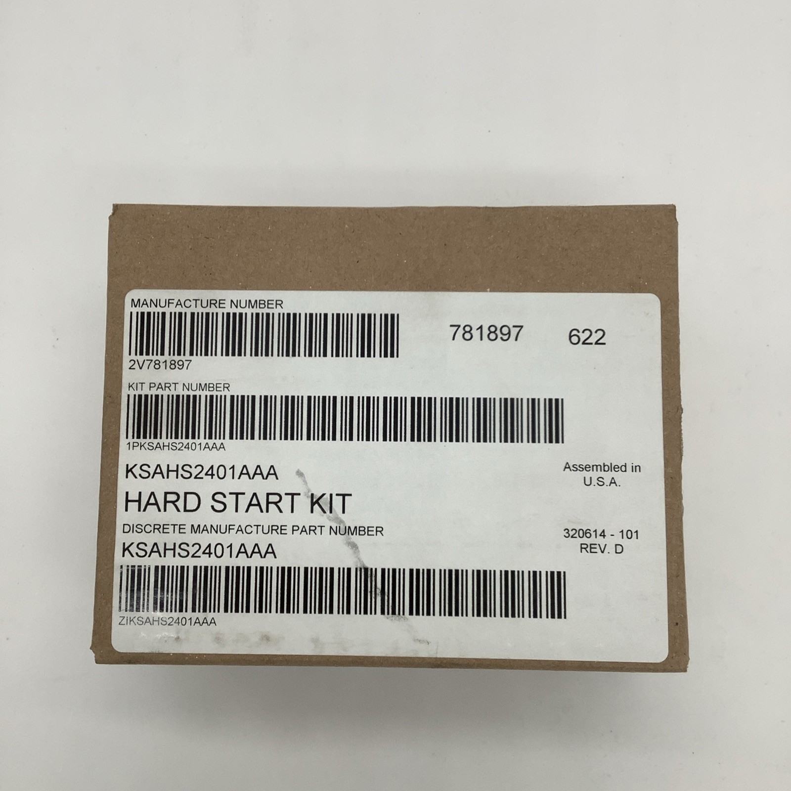 Carrier KSAHS2401AAA Hard Start Kit New In Box