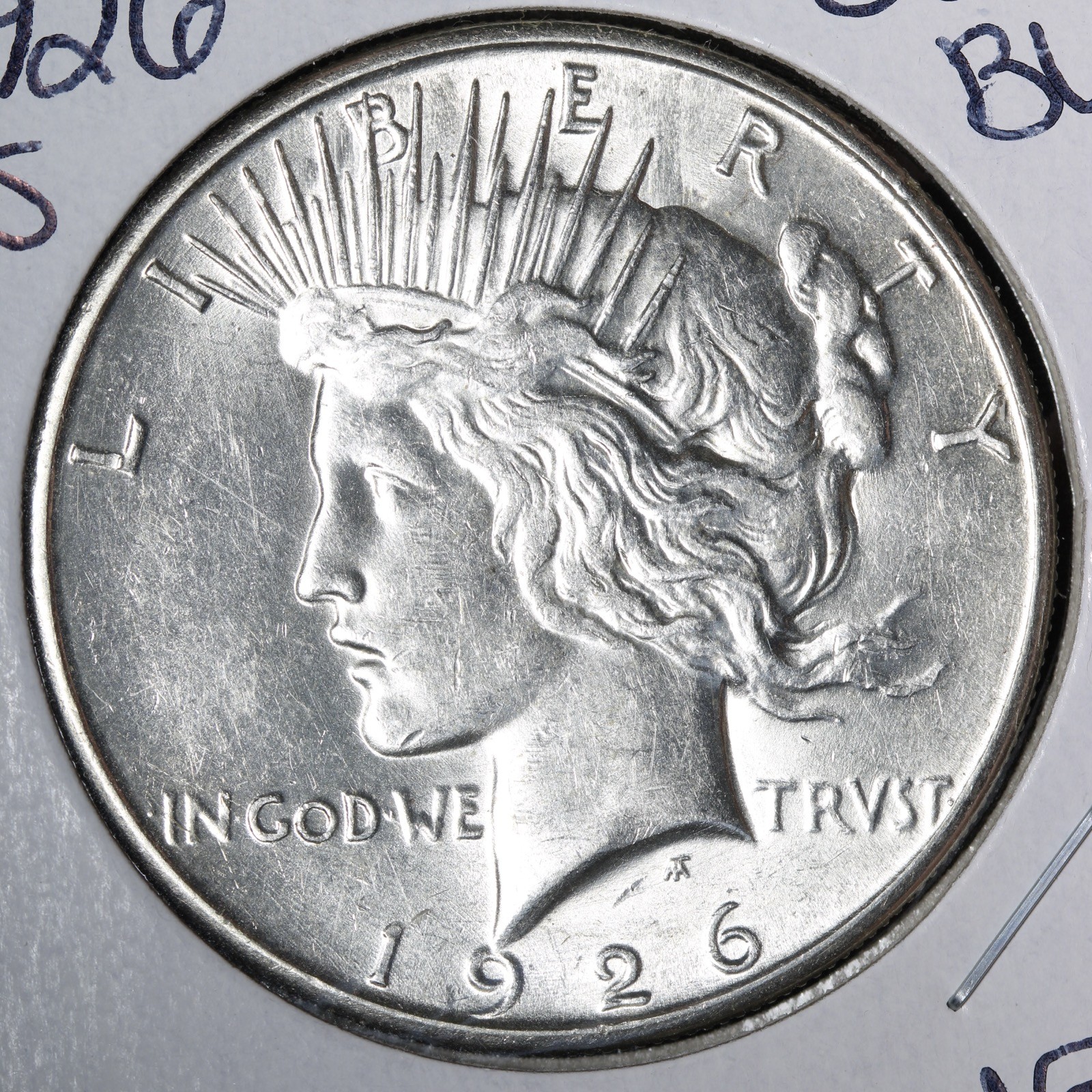 1926-S Peace Silver Dollar GEM BU *UNCIRCULATED* MS E377 TWFA