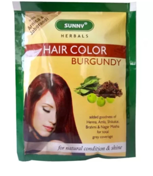Bakson homoeopathy Sunny Hair Color (Burgundy) (20g x 2)