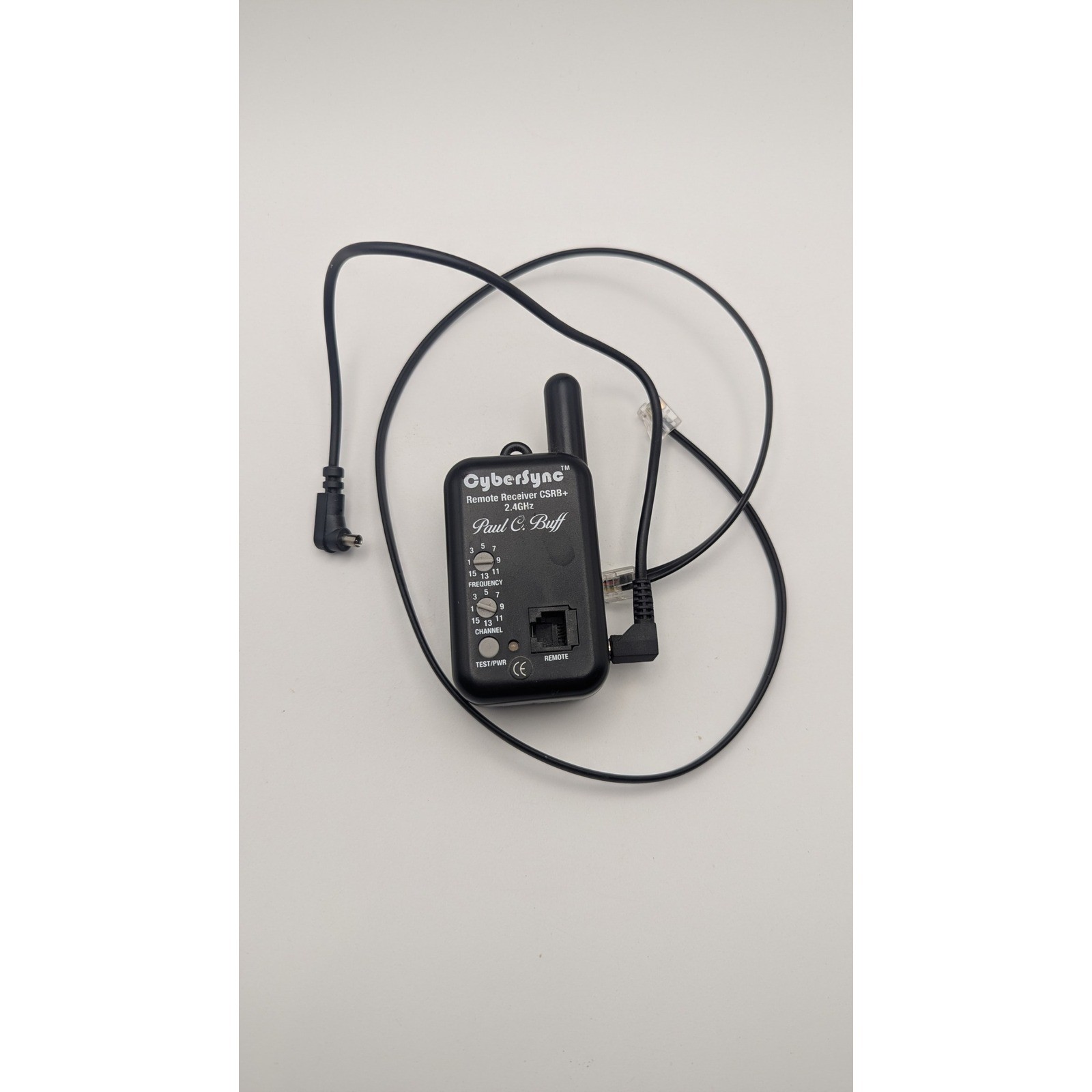 Paul C. Buff CyberSync Remote Receiver CSRB+ 2.4GHz Wireless Flash Trigger Black