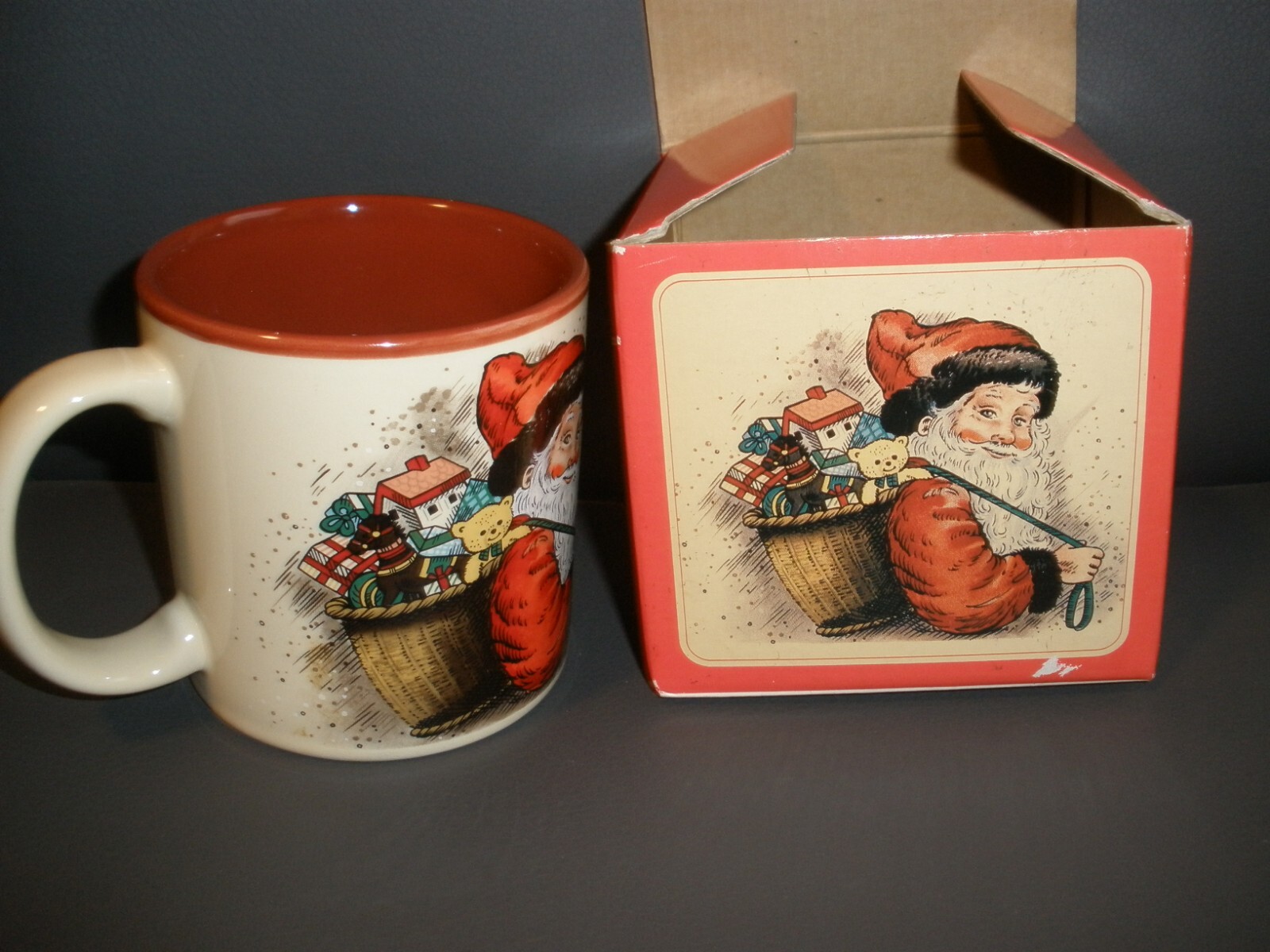 NEW Potpourri Press Santa Mug in Box (SU14)