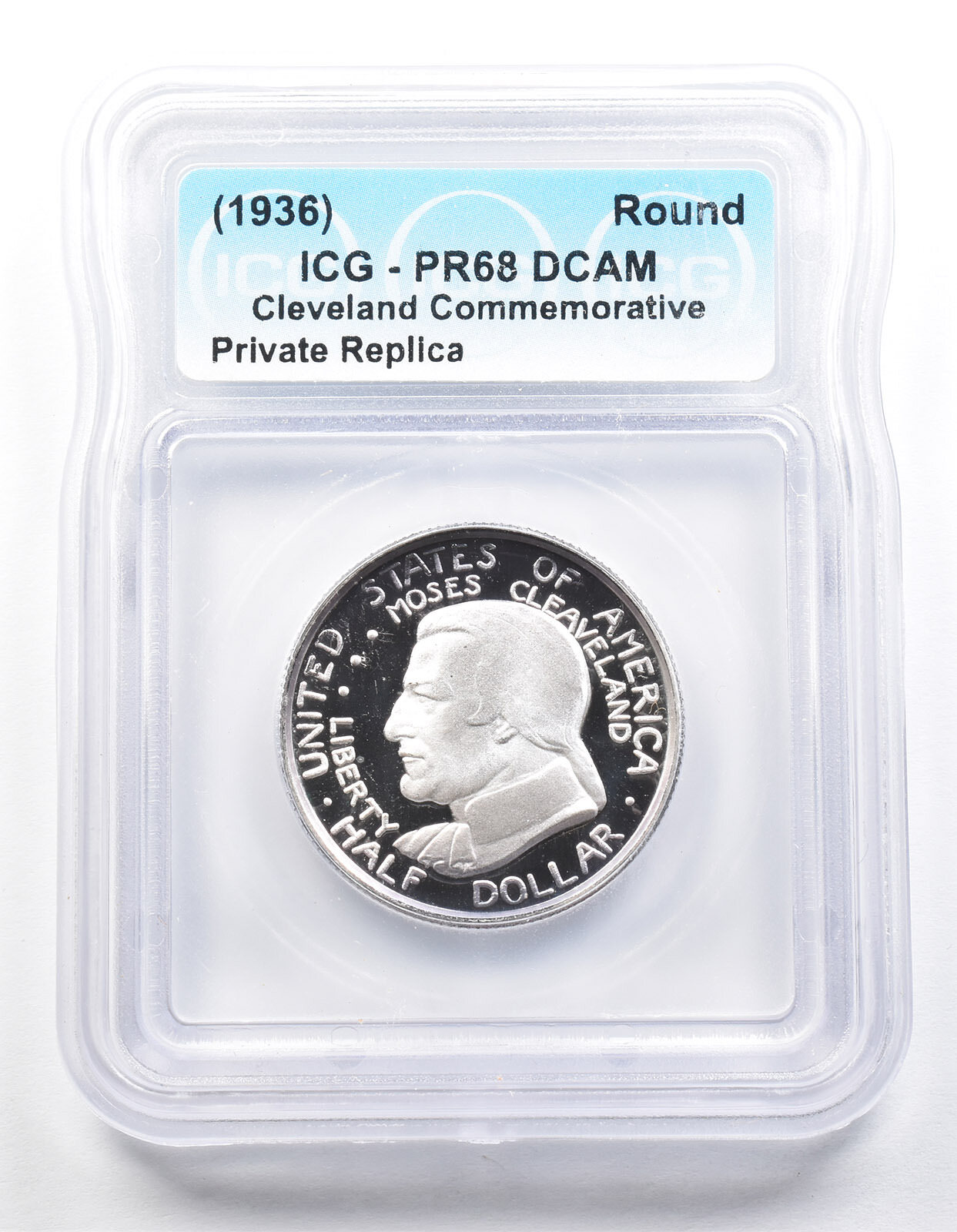1936 Cleveland Half Dollar PR68 ICG Museum Gallery Strike *1277