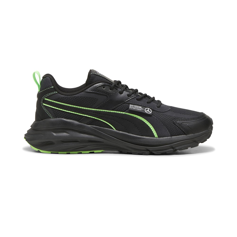 PUMA Mercedes Amg Petronas F1 X Hypnotic Ls Lace Up  Mens Black Sneakers Casual