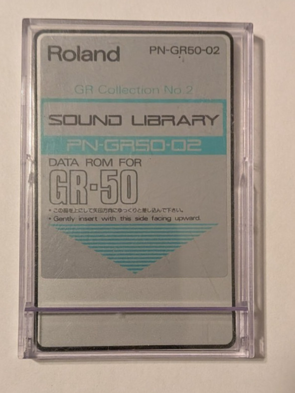Roland PN-GR50-02 ROM Card for GR50 Guitar Synth GR Collection No. 2