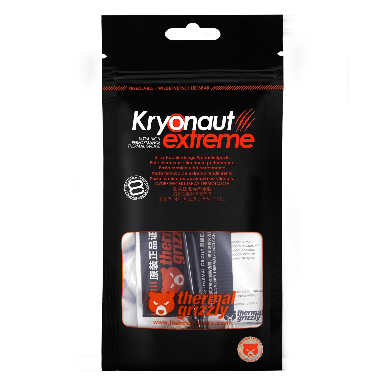 Kryonaut Extreme - 2 Gram - Extremly High Performance Thermal Paste - for Max...