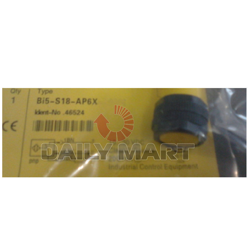 New Turck BI5-S18-AP6X 18mm Barrel Sensor Embeddable Potted-In 3-Wire DC PNP 1PC