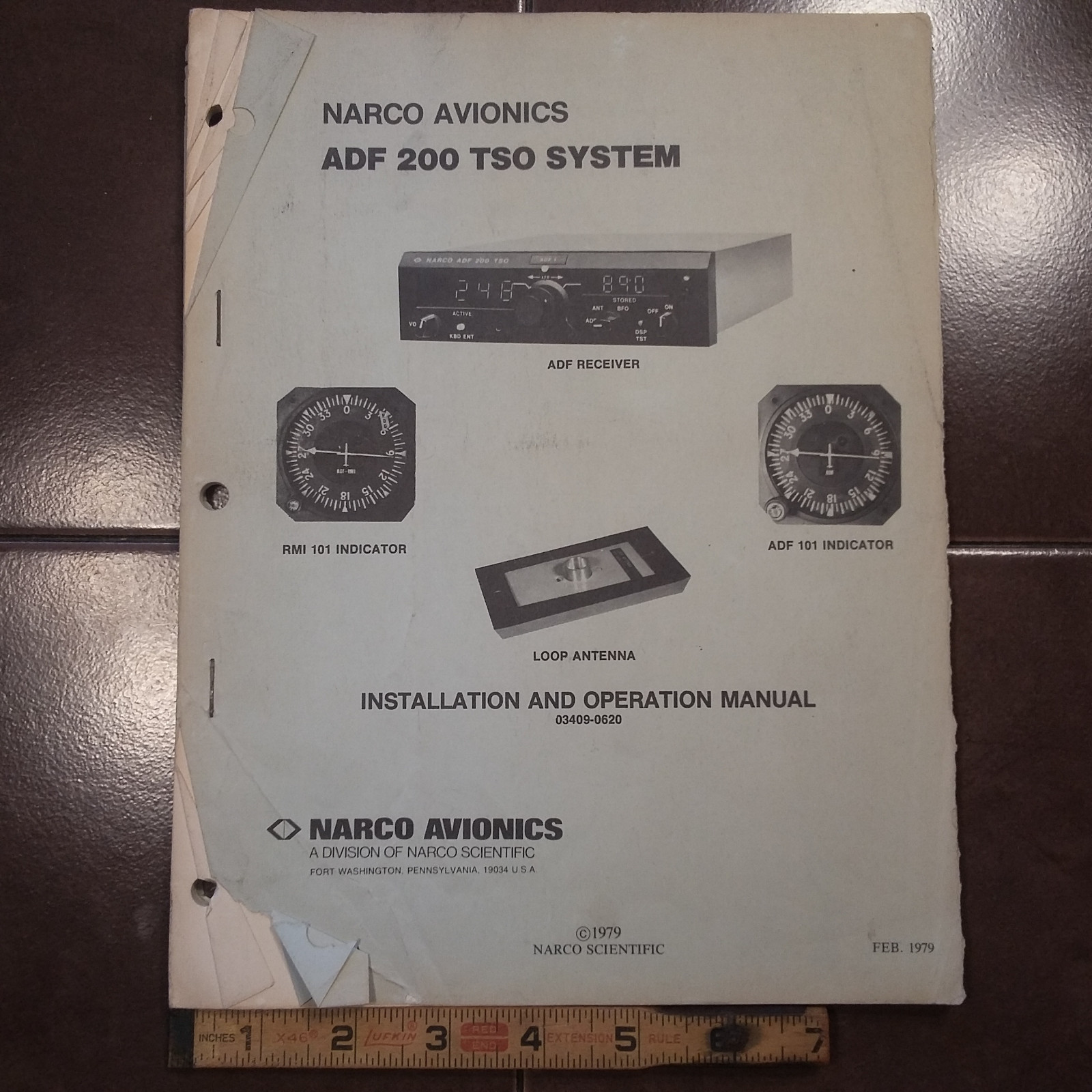 Narco ADF-200 Install manual