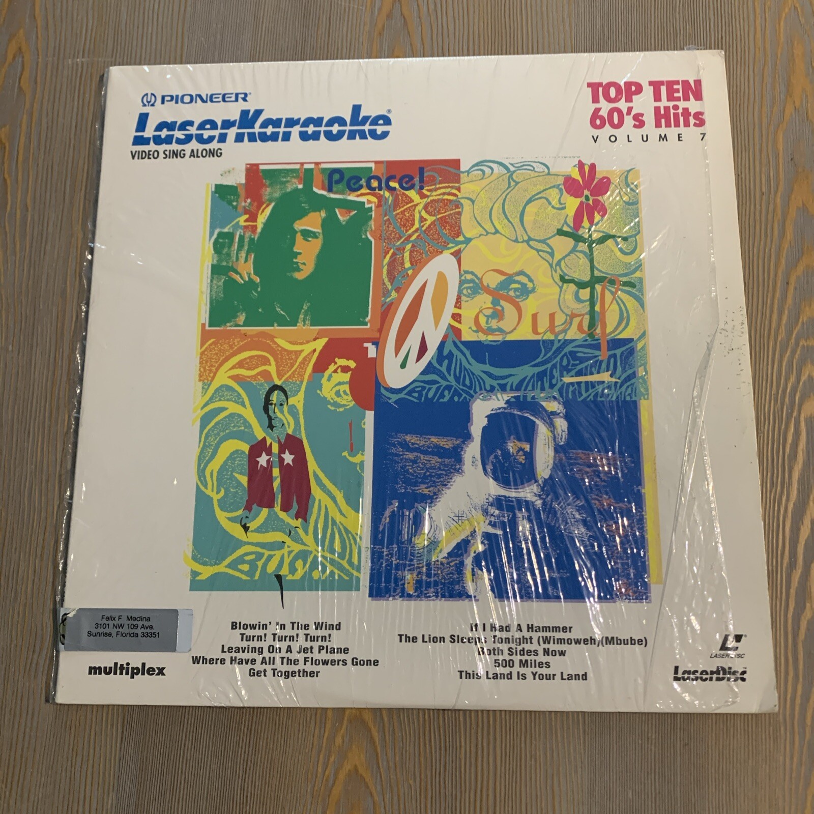 Laserkaraoke Top Ten 60s Hits Dylan Byrds Gunthrie
