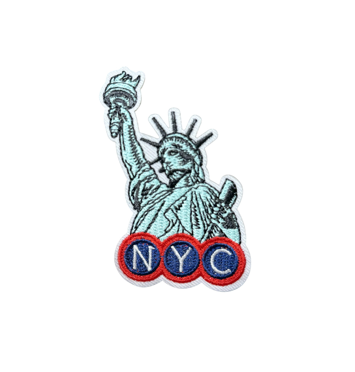 New York City NYC Big Apple Travel Patch, Iron On/Sew On