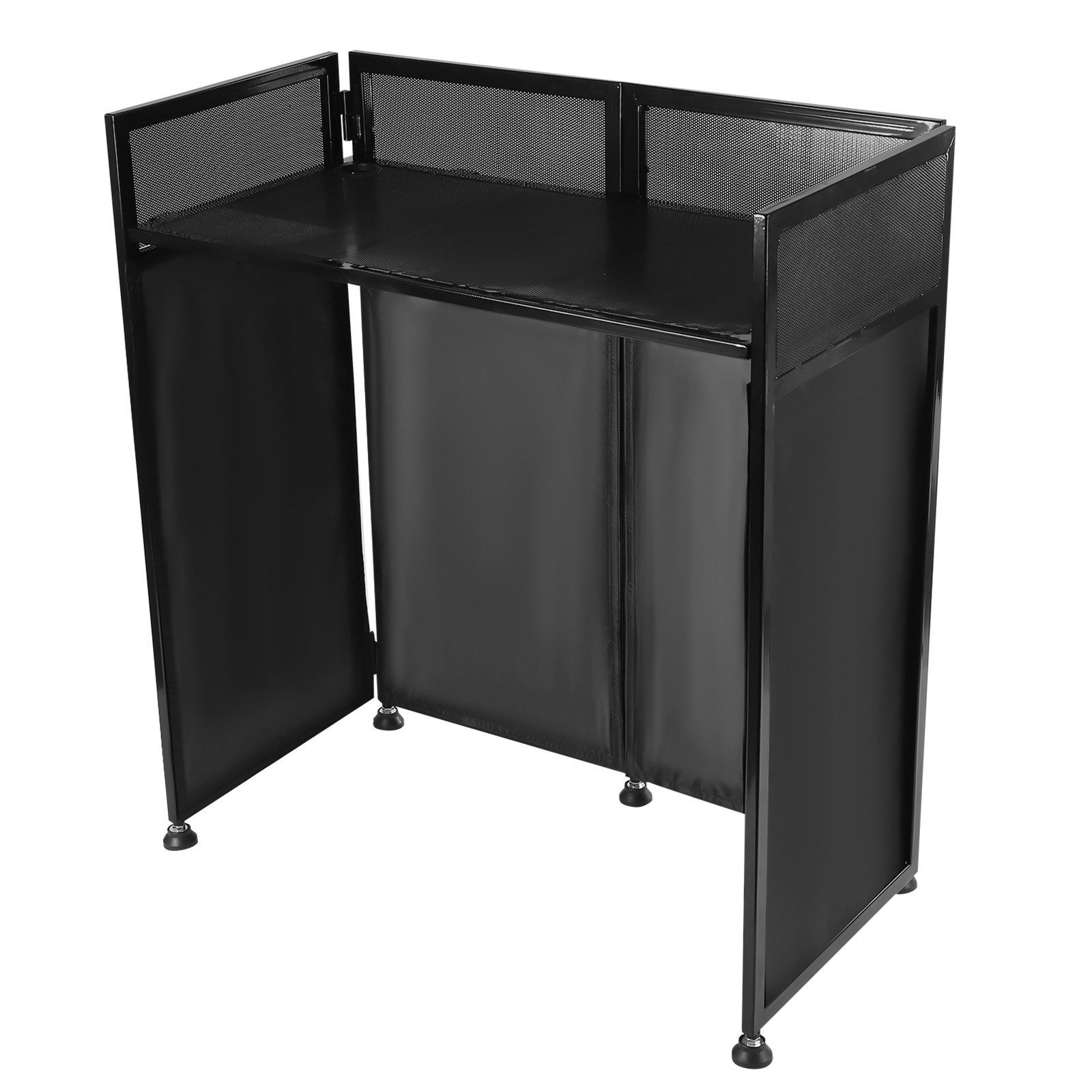 DJ Event Facade Scrim Metal Frame Booth+Portable Bag+20" x 40" Flat Table Top