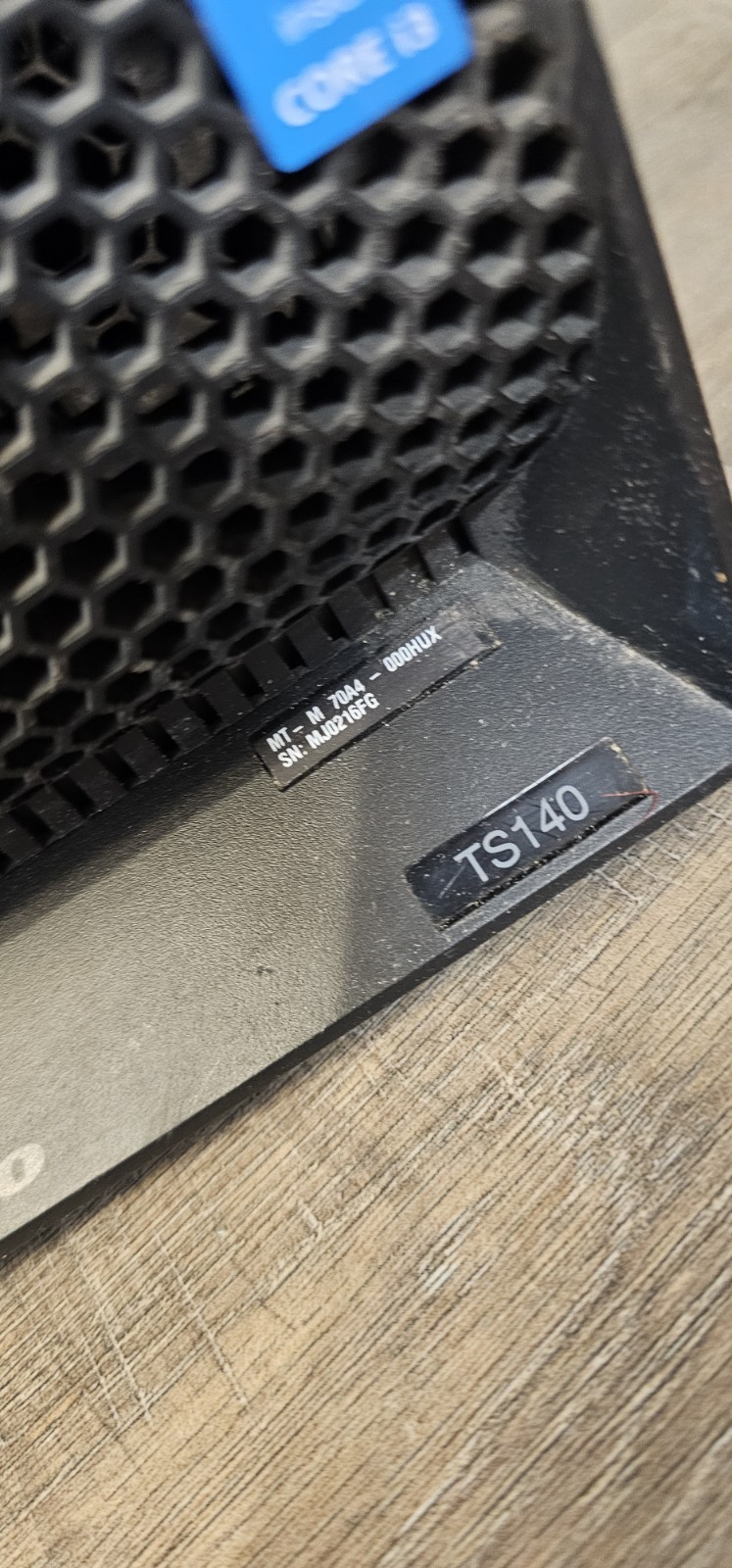 Lenovo ThinkServer Computer TS 140 CD Intel i3 Used Power Tested Only