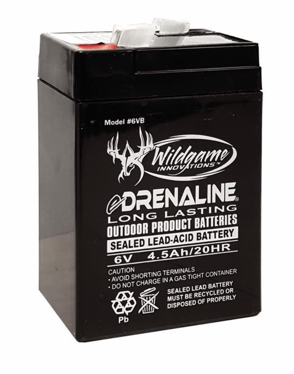 6V New Version Edrenaline Rechargeable Battery for Game Feeders Outdoor Long-...