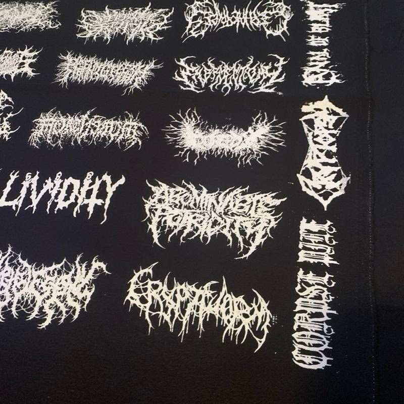 Brutal Death Metal Patches Sheet