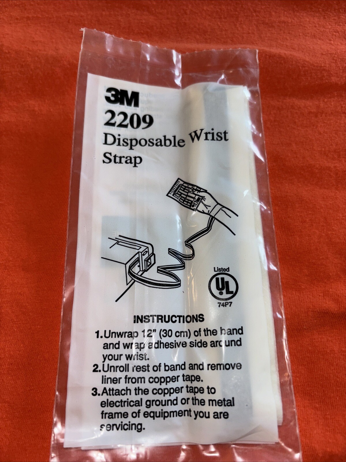 3M Brand 2209 Static Protection Wrist Grounder Lot of 50 Brand New