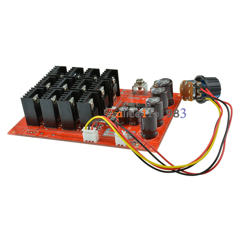 DC 10-50V 60A Motor Speed Control PWM HHO RC Controller 12V 24V 48V 3000W