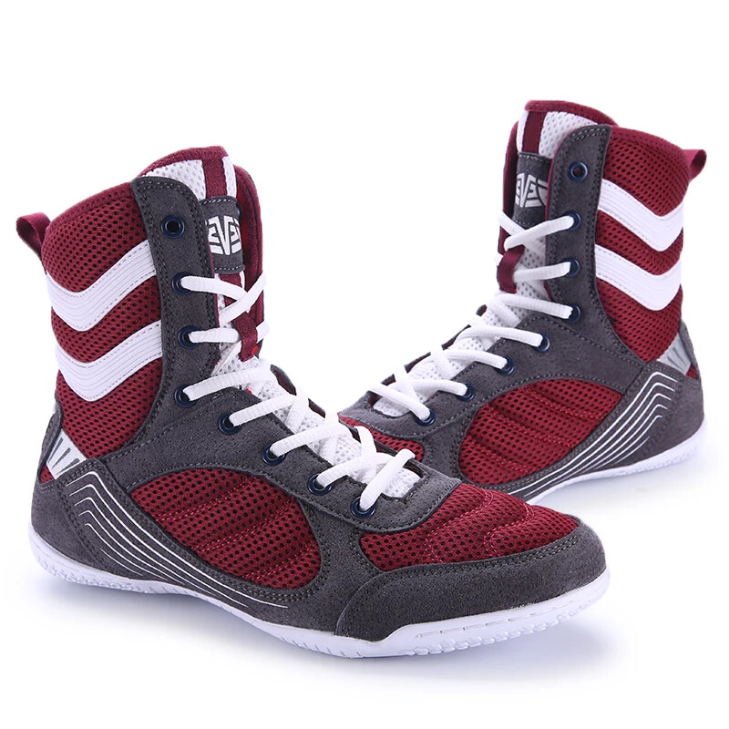 Men's Wrestling Sneaker Outdoor Comfortable Non Slip Wrestler Sport Boxing Shoes