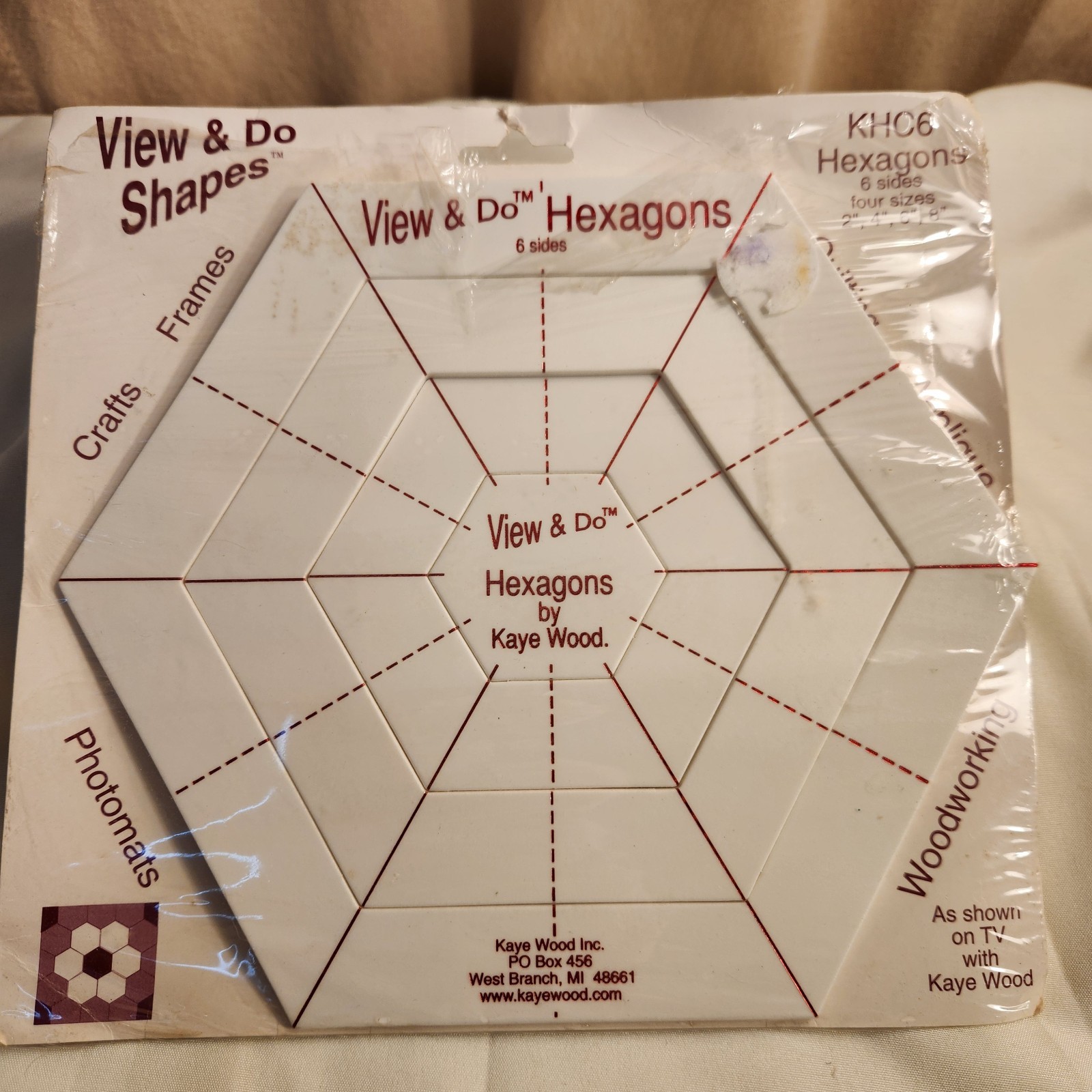 View & Do Octagon Shapes 4 Sizes by Kaye Wood New