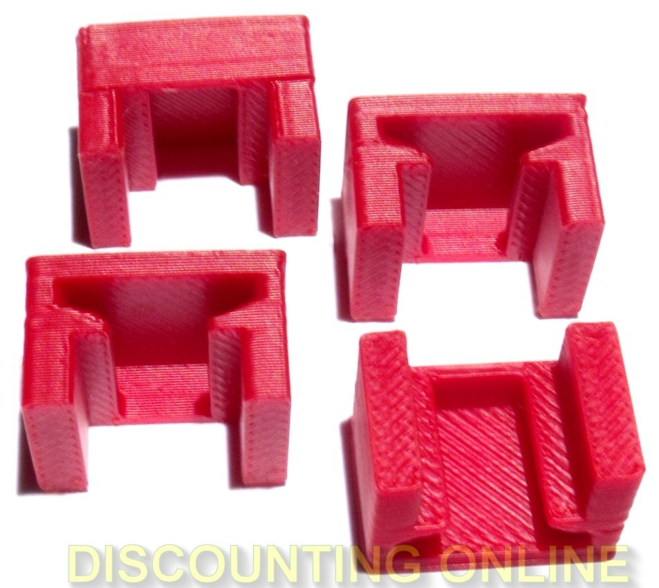 USA MADE, FOUR STRONG BRAID NAILER BUMPERS FIT PORTER CABLE BN125A NOSE CUSHION