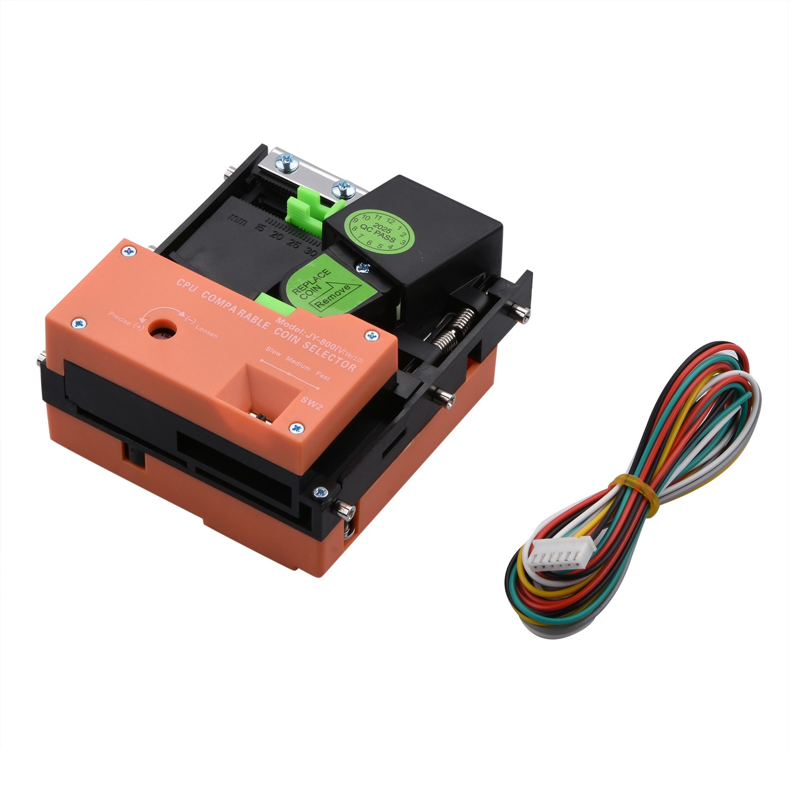 JY-800 CPU Comparable Coin Selector Arcade Token Acceptor For Mechanism Vender q