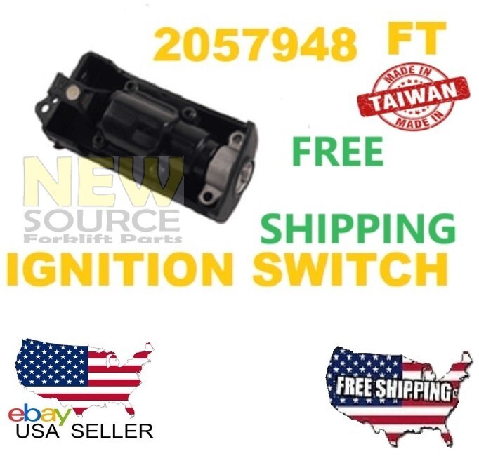 2057948 HYSTER FT 580037904 YALE VX IGNITION SWITCH ENCLOSED MODEL TAIWAN TO036