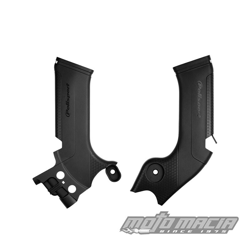 POLISPORT  FRAME PROTECTORS BLACK  Kawasaki KX250F 2021-2024 Kawasaki KX450F