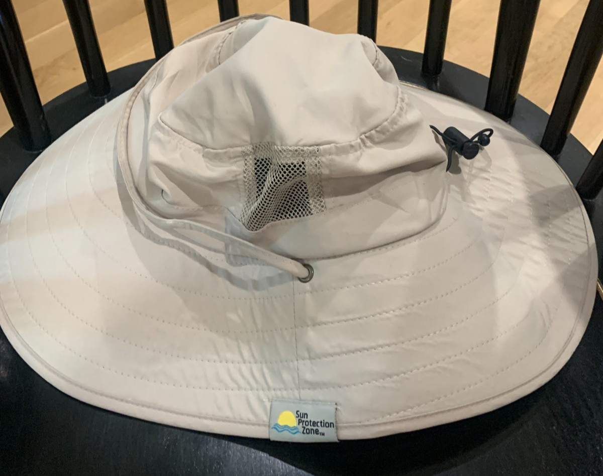 Sun Protection Zone Unisex Adult Booney Hat 50 SPF Wide Brim Khaki