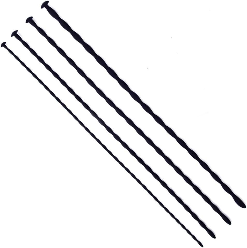 Silicone Urethral Sounds Kit, Multi Beads Urethral Plug Set for Beginners, Flexi