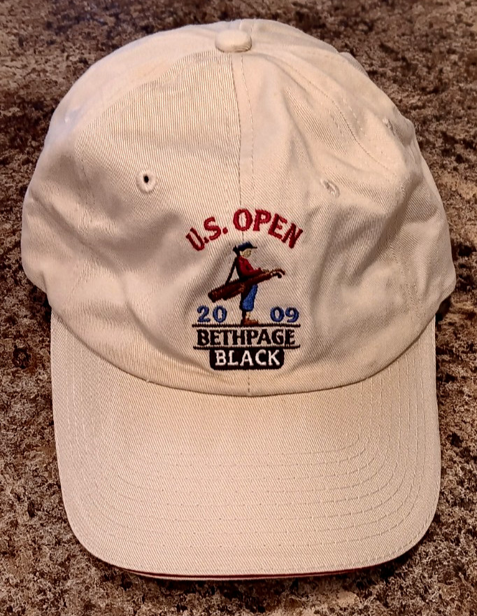 US Open 2009 Bethpage Black Hat/Cap. USGA Member. Beige.