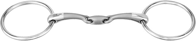 Sprenger Satinox Loose Ring Snaffle Double Joint Bit 14mm 125mm 135mm