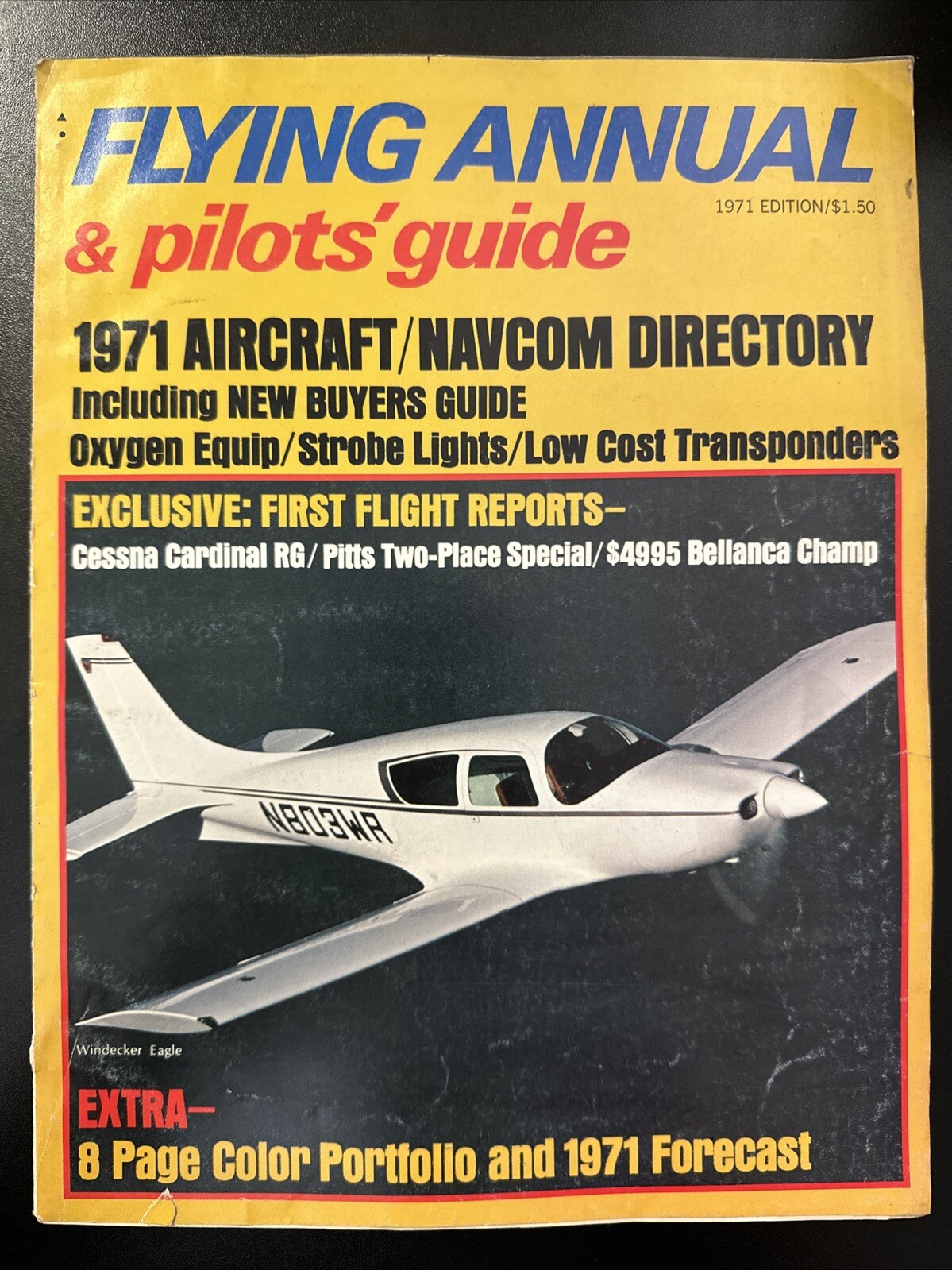 ''Flying Annual & Pilots' Guide. 1971 Edition. Aircraft, Airplanes, Aviation.