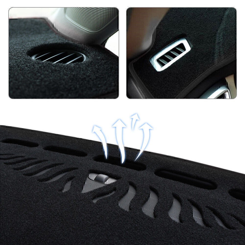 For Chevy C10 C20 C30 Silverado 1981-1987 1982 Dashmat Dash Mat Dashboard Cover