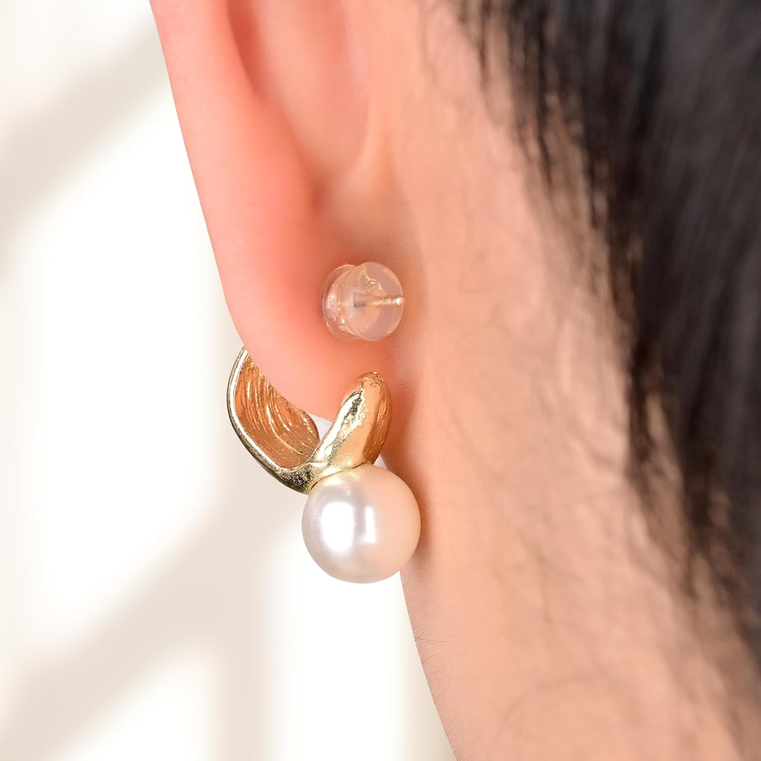Earring Backs Replacements for Droopy Ears, Heavy Earrings Lifters, Locking Ear