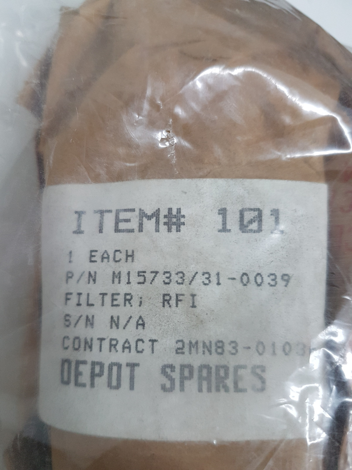5915013299501 Radio Filter M15733310039