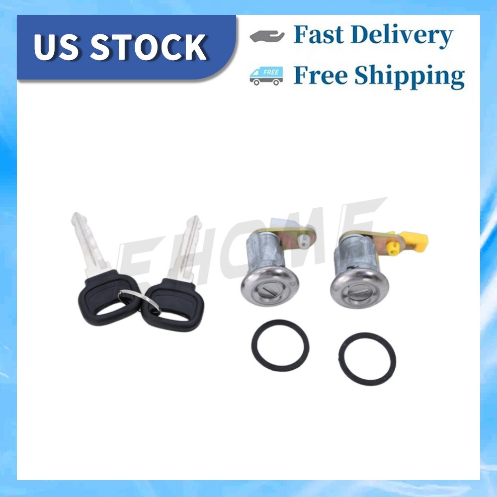 2PCS Door Lock Left & Right For Ford Festiva Mazda RX-7 B2200 B2600 BE32-76-210