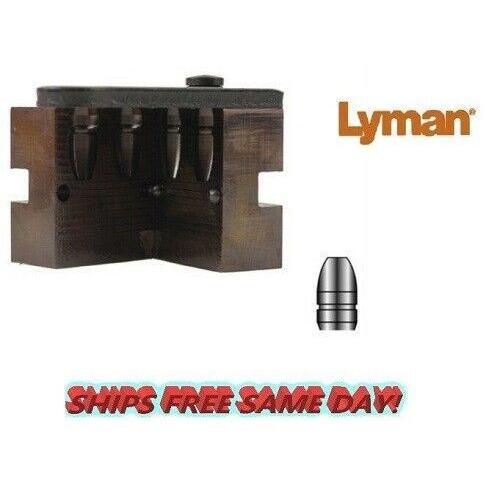 Lyman 2-Cavity Bullet Mold  9mm (356 Diameter)147 Grain Flat Nose Bev # 2660637