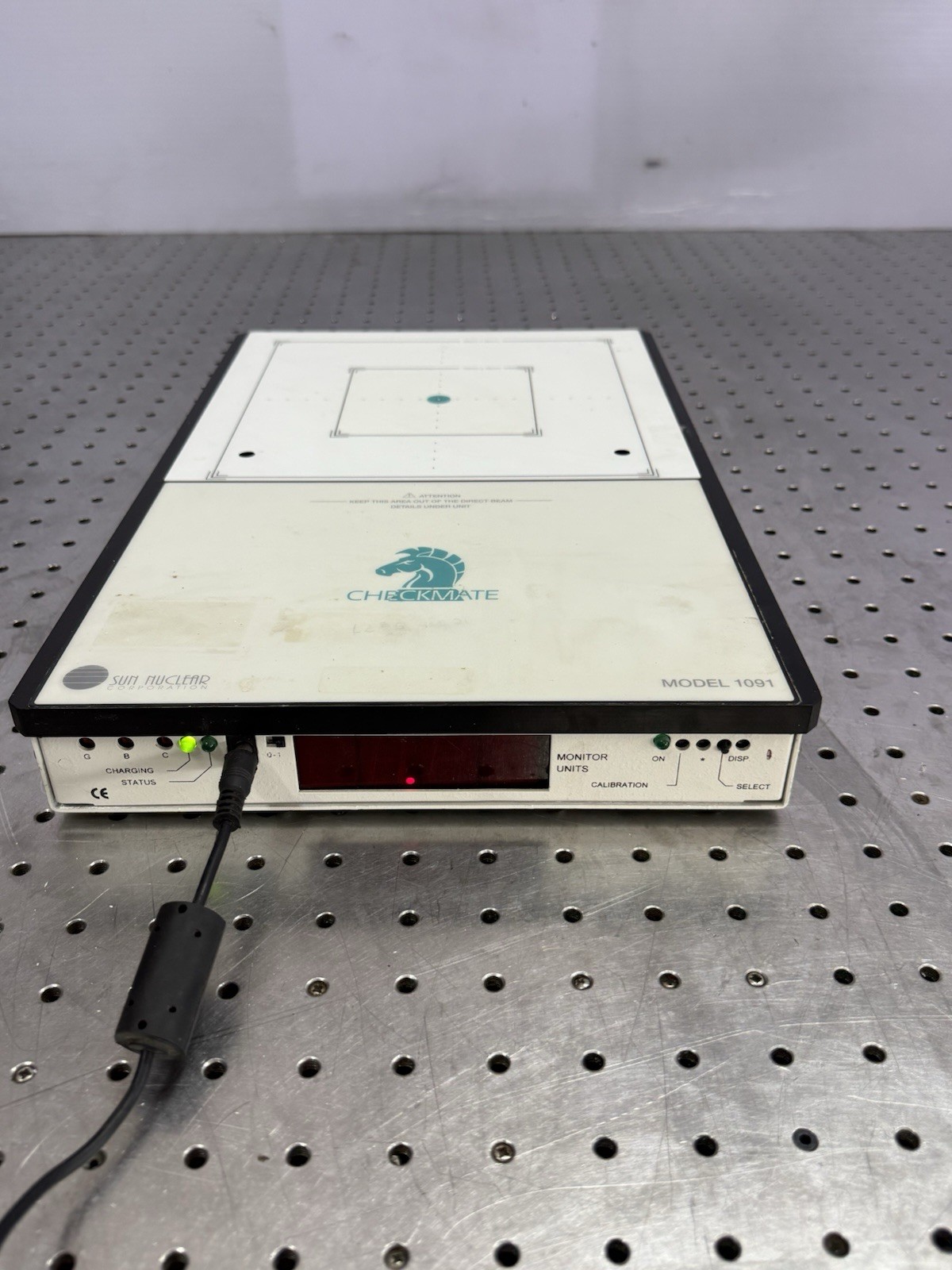Sun Nuclear CheckMate Model 1091 QA Beam Detector Powers On As-Is